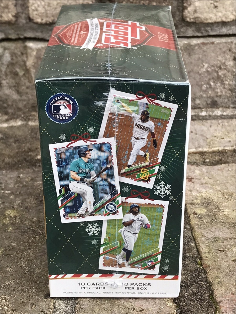 Holiday Mega Box PLUS HUGE BONUS!! 2021 Topps Baseball - Factory