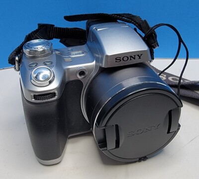 Sony Cyber Shot Camera DSC-H1 12X Optical Zoom 5.1 MP - Clean. | eBay