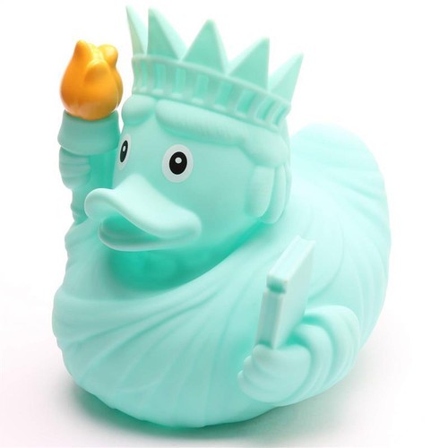 Badeenten XXL Ente Freedom Quietscheente Quietscheentchen Gummiente Plastikente - Bild 5 von 5