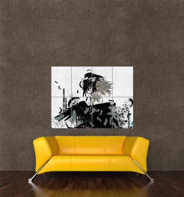 Poster Print Manga Anime Cartoon Character Afro Samurai Japan Sword Fight Seb419