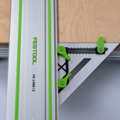 Festool Guide Rail Square Adapter - DIY Kit - for Track Saw Guide Rails