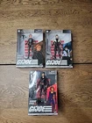 Gi Joe Hasbro Classified Series Snake Eyes Origins Baroness Scarlett Akiko New