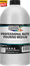 32oz Quart Pouring Paint Matte Medium - Professional Acrylic Medium for Improv