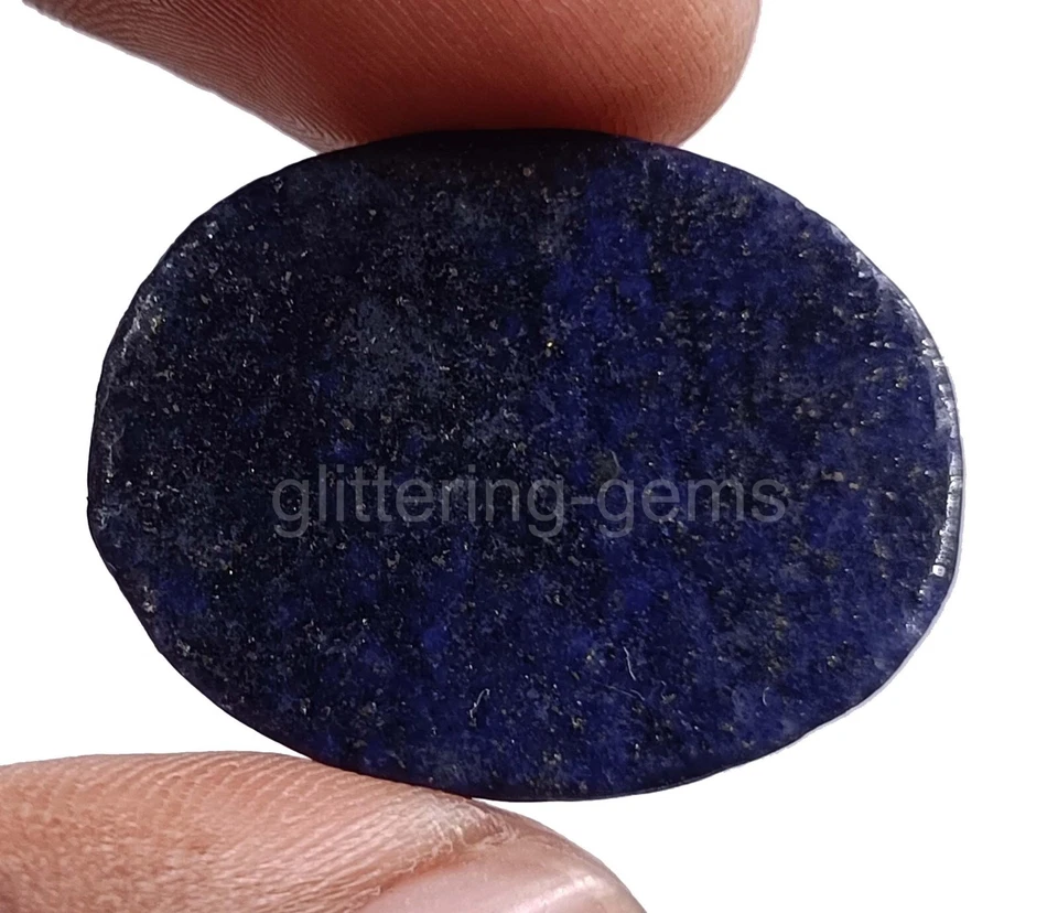 Lab-Created 23.80CT Oval Cut Blue Lapis Lazuli IGL Certified Loose Gemstone 5JSD - Image 4 of 4