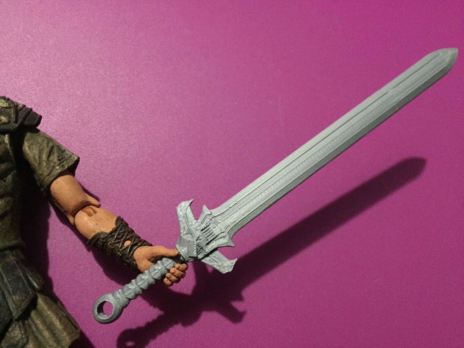 Custom Action Figure Diorama Accessory Fantasy Long Sword Weapon 1/10 USA SELLER