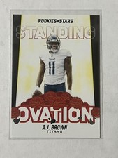 2021 Panini Rookies & Stars A.J. Brown Standing Ovation Insert SO-20 Titans