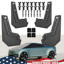 4xHidden Splash Guard Mudguard Mud Flap Fenders For Tesla Cybertruck Mud Guards