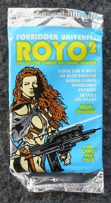 Royo 2 Forbidden Universe Trading Cards Booster Pack (1994) - Comic Images