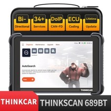 ThinkScan 689BT OBD2 KFZ Profi Diagnosegerät Scanner 34 Reset Aktiver Test NEW