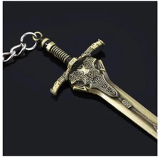 High Quality Dark Souls Sword Keychains Pendants Zinc Alloy Key Chain Men