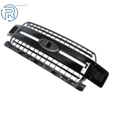 Front Upper Bumper Grille Gloss Black Grill For 2018-2020 Ford F-150 Xl Xlt