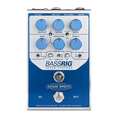 Origin Effects BassRIG Super Vintage Preamp Pedal 757349210095| eBay
