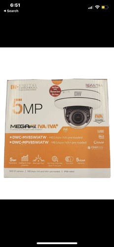Digital Watchdog MEGApix 5MP Outdoor Network Dome Camera DWC-MV85WIATW