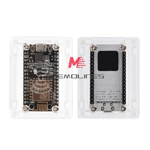 NodeMcu Lua ESP8266 CH340G/CP2102 Development Board ESP-12E Module Acrylic Case - Picture 5 of 23