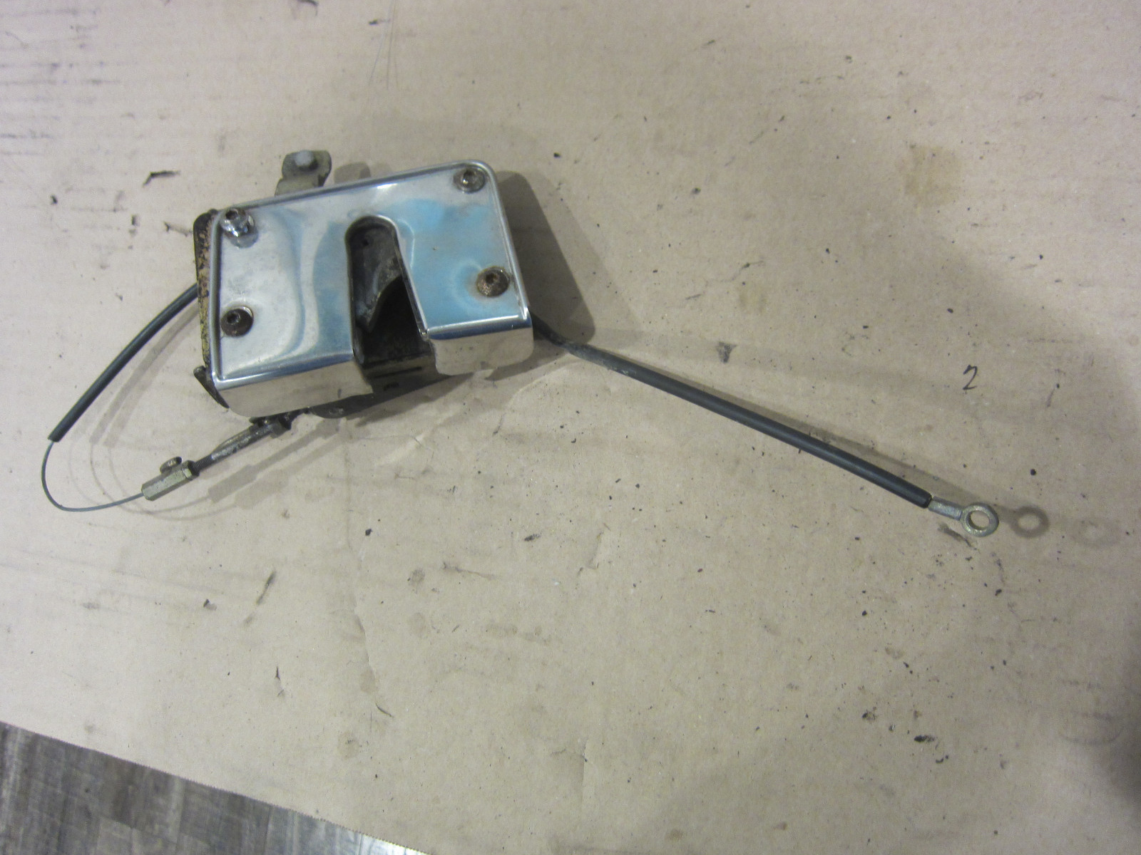 Ferrari Mondial - LH Door Lock With Cable - P/N 61775500