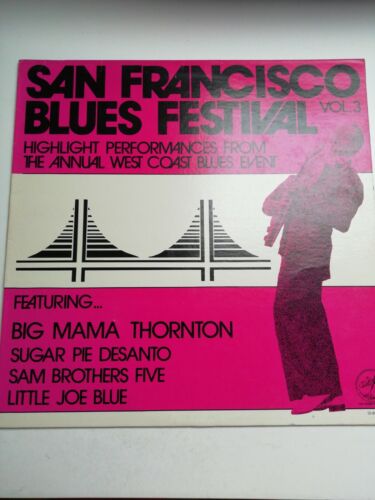 San Francisco Blues Festival Vol.3-vinyl LP-Solid Smoke records-VG+/VG - Picture 1 of 3