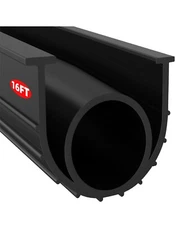 Garage Door Seals Bottom Rubber Weather Stripping Kit Seal Strip Replacement