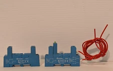 Finder 95.83.1 and 95.85.1 (with 99.80.9.024.99 Diode LED Module) Relay Sockets