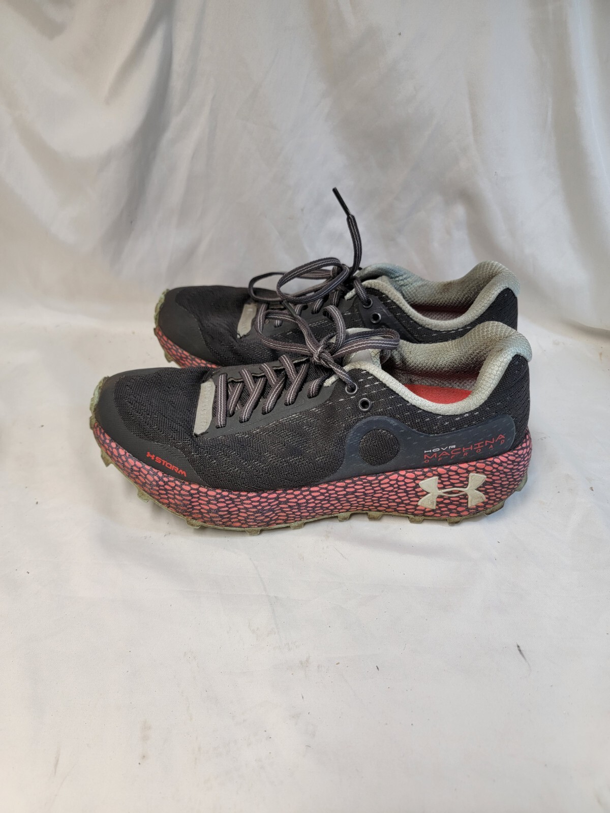 Under Armour Women's HOVR Machina Off Road Trail Shoes Grey