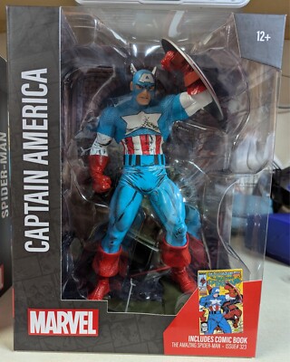 Marvel McFarlane Toys 1:6 Captain America Figure Amazing