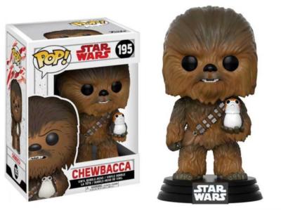 Funko Pop! Star Wars 195 Episode 8 Chewbacca Pop Vinyl Bobble Head