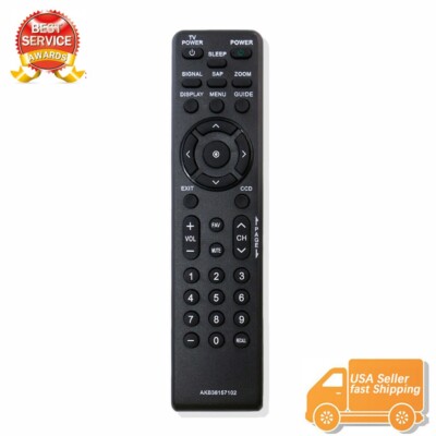 AKB36157102 Replace Remote fit for LG Zenith DTT900 LSX300 LSX3004PM LSX3004DM