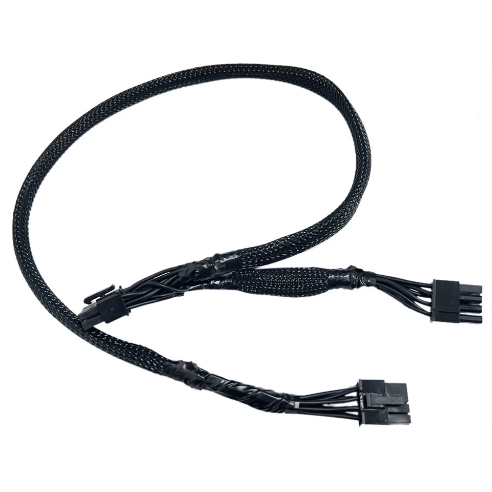 6PCS 8 PIN TO dual 8+6 pin PCIE VGA Cable Fits EVGA SuperNOVA 450-1300 G2 G3 G5 - Image 2 of 4