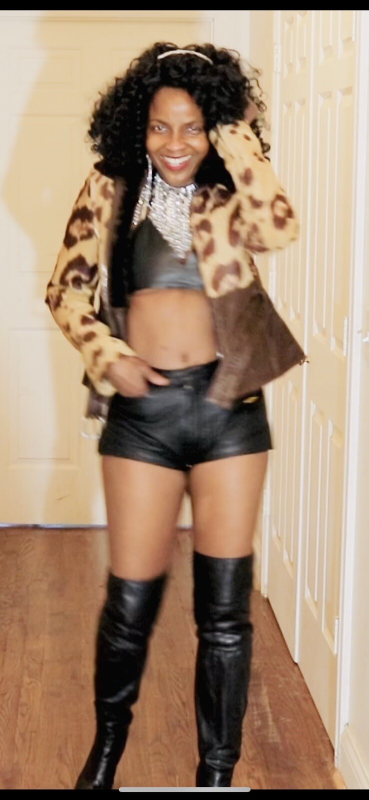 Rare Designer Robert Comstock Sable brown Leather… - image 3