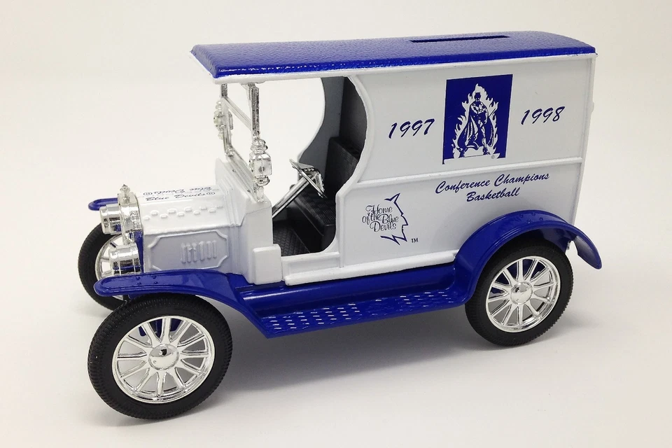 Duke Blue Devils Ltd Edition of 1250 Ford Model T Ertl Diecast Bank 1:25 Scale - Image 2 of 4