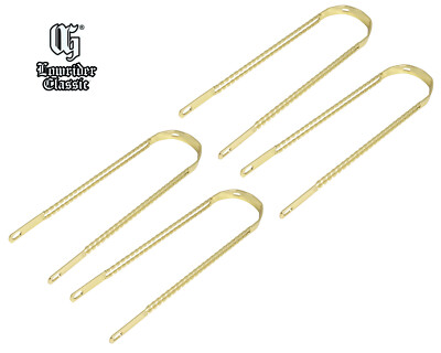 4 OG Lowrider 20'' Double Square Twisted Fender Brace Gold Bike Bicycle