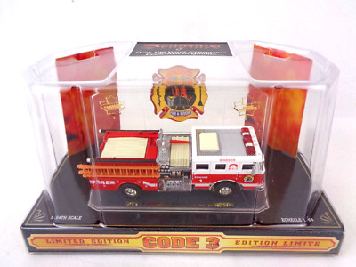 Code 3 City Of Windsor Seagrave Pumper Engine 1 Diecast 1/64 Fire Truck 02450
