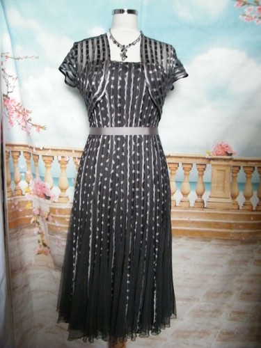 PHASE EIGHT Dress \u0026 Bolero 12 Tapework 