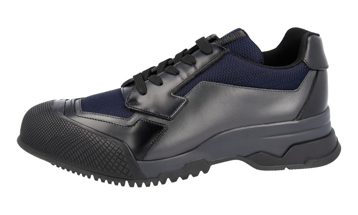 スニーカー PRADA Navy Blue Canvas Sneakers s-l1200.jpg