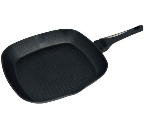 MICHELINO Grillpfanne Steakpfanne NORA Grill-Bratpfanne Induuktion Steak-Pfanne - Bild 2 von 3