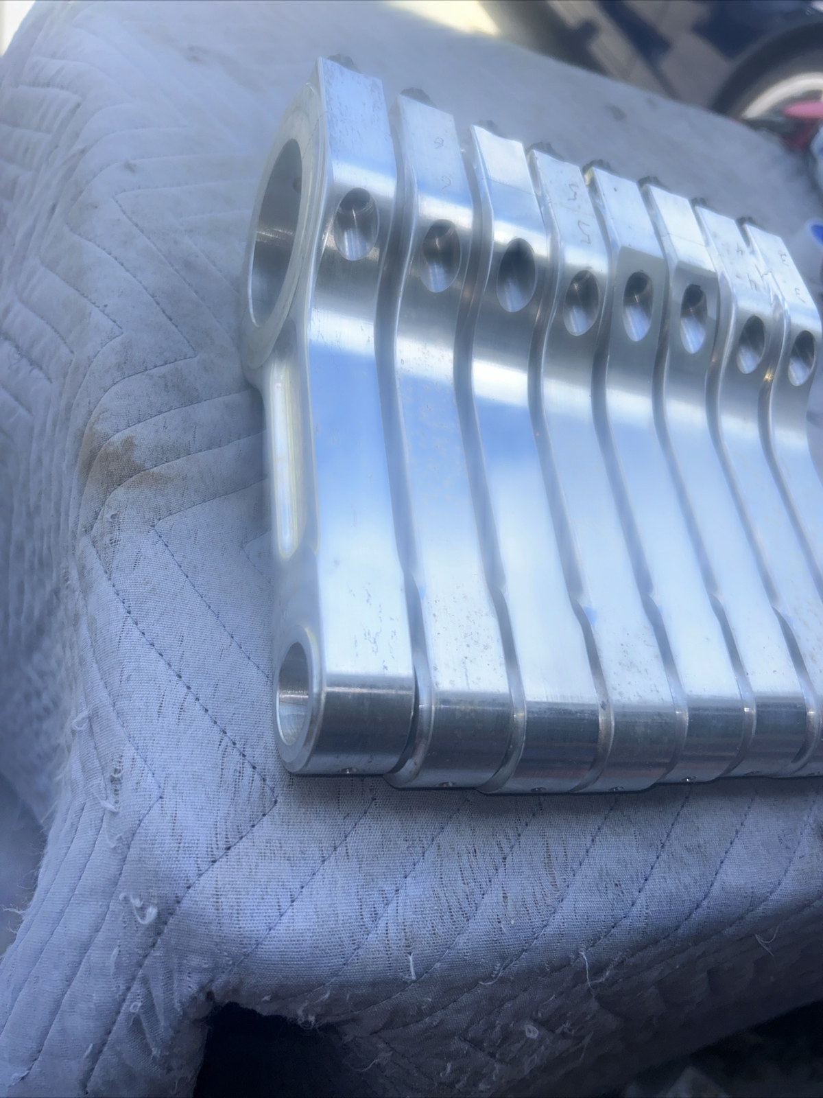 8 Manley SBC Aluminum Connecting Rods 6” Long eBay