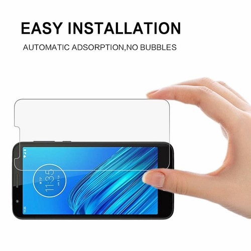 Protector de pantalla de vidrio templado transparente para Motorola Moto E6/E6 Play/E6 Plus - Imagen 7 de 10