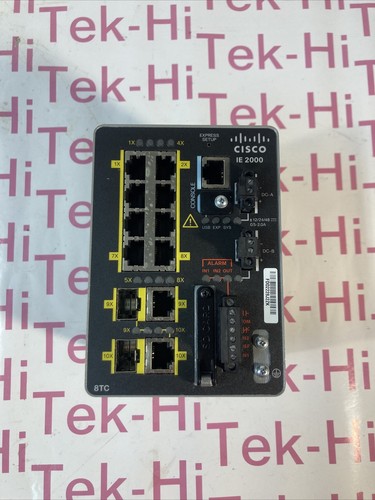 Cisco IE-2000-8TC-L Industrial Ethernet Switch IE2000 OVERNIGHT SHIPPING - Picture 2 of 6