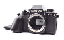 RARE Mint CONTAX Aria 35mm SLR Camera Body -Customized grip- From Japan 2233