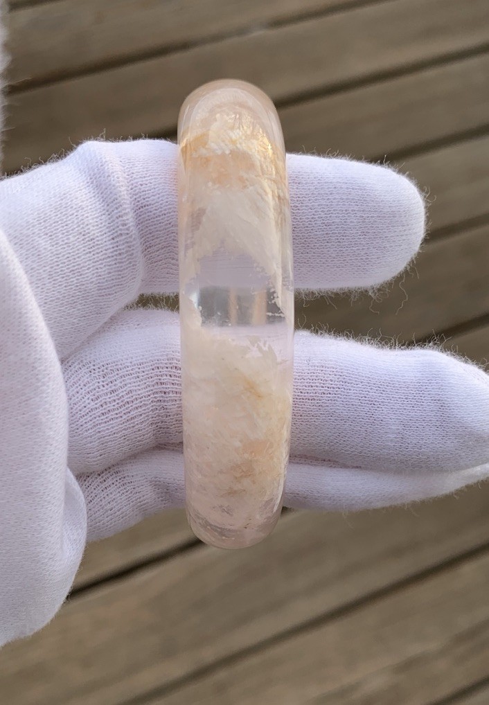 Snowflake Ghost Crystal Bangle - image 6