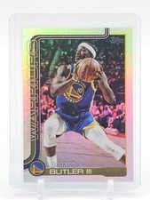 JIMMY BUTLER III 2025-26 TOPPS FLAGSHIP RAINBOW FOIL #136 WARRIORS Q6573
