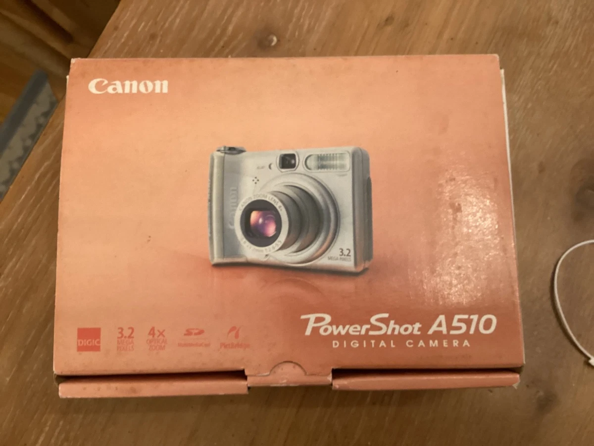 Canon PowerShot A510 1-4.9x Digital Zoom Digital Cameras for sale