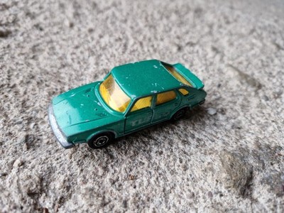 Saab Turbo - Majorette 284 France 1:62 Modellauto Unfallwagen