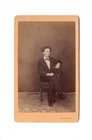 J. Kaunitzer CDV Photo Man Portrait / Fine Gentleman - Szolnok / Hungary 1860s