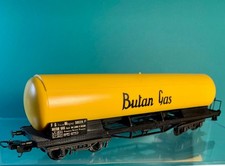 Trenino LIMA 2904 Carro Cisterna BUTAN GAS FS 500314 senza confezione Anni 70
