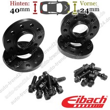 Eibach Spurverbreiterung schwarz VA 24mm & HA 40mm für BMW 1er F21 15-19