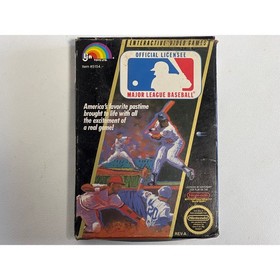 Major League Baseball Game (Nintendo NES 1987) CIB Cartridge Manual Sleeve & Box