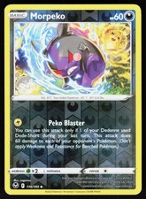 Morpeko 116/195 Uncommon Silver Tempest Pokemon Reverse Holo LP