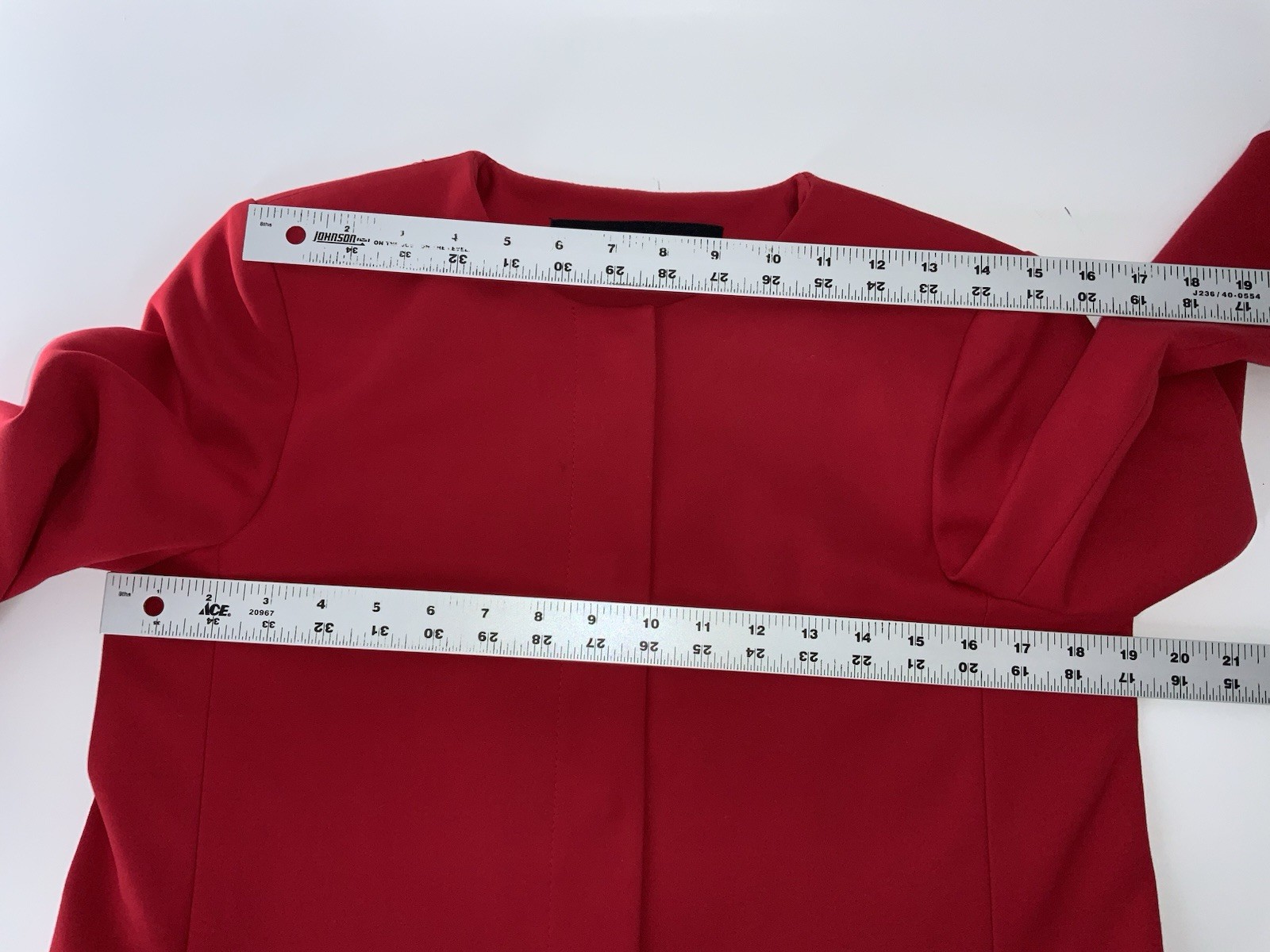 Zara Basic Collection Collarless Jacket Women’s M… - image 12