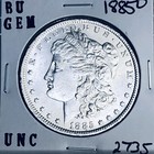 1885 O BU GEM MORGAN SILVER DOLLAR UNC MS+++ U.S. MINT RARE COIN 2735 — photo 1