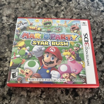 GENUINE Mario Party - Star Rush with Original Case and Cartridge 